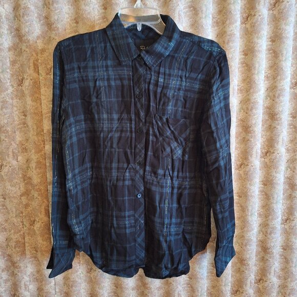 NWT Rails button down shirt size S Hunter Forest Slate - Picture 1 of 7